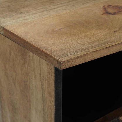 TV-kast met lade Bruin 100 x 33,5 x 46 cm Massief Mango Hout