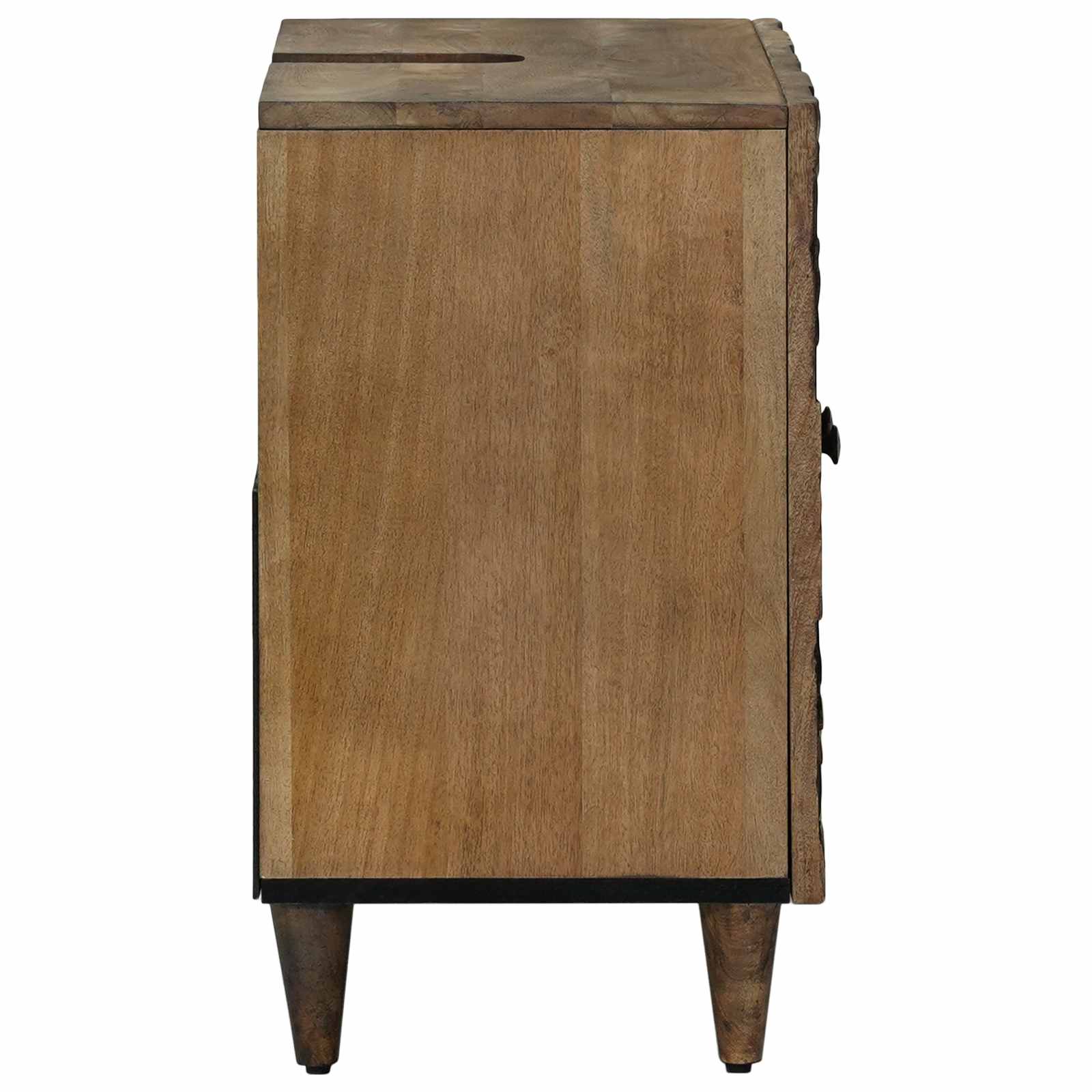 Badkamer wastafelkast Bruin 62 x 33 x 58 cm Massief Mango Hout