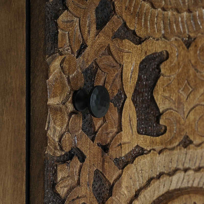Badkamer Hangkast Bruin 38 x 33,5 x 48 cm Massief Mango Hout