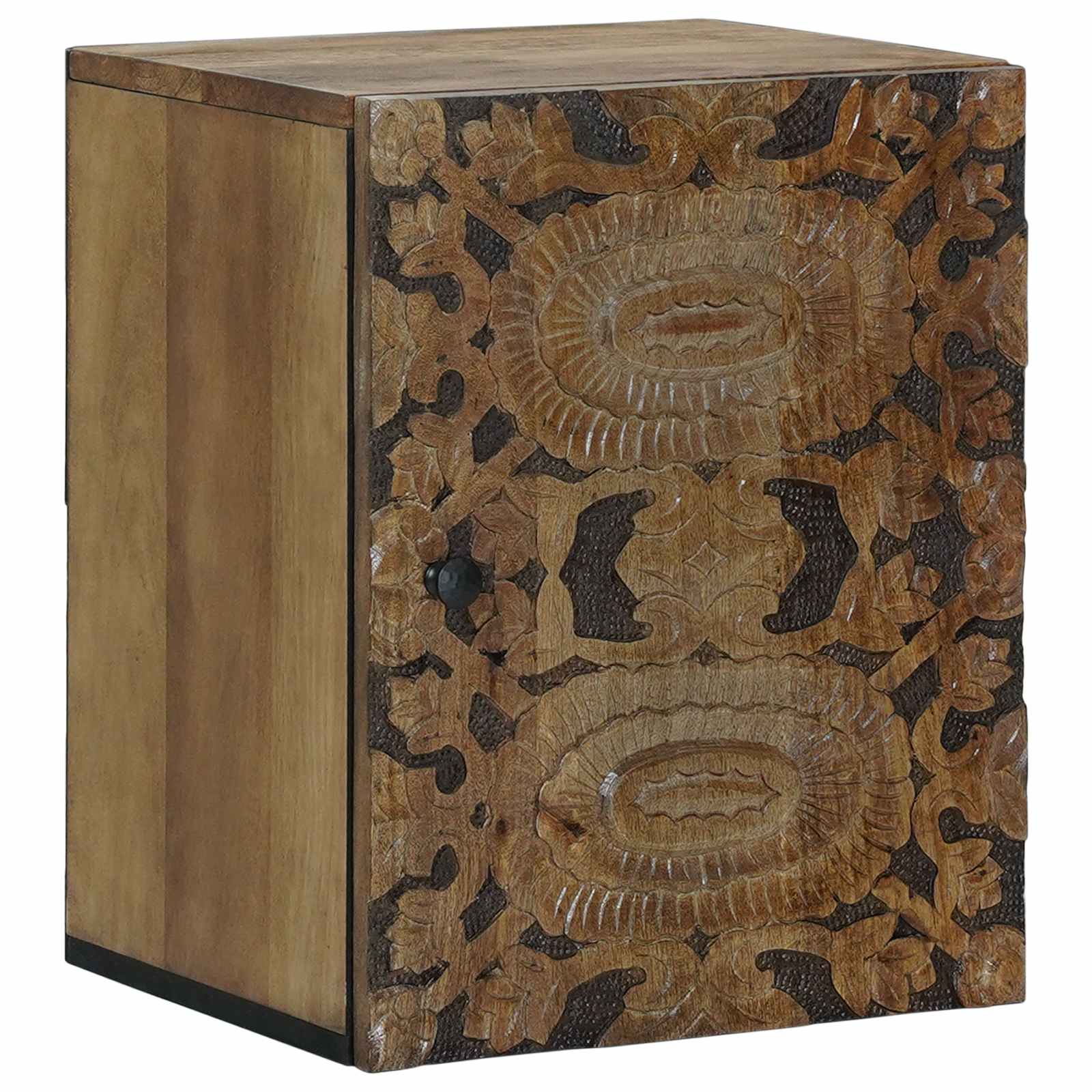 Badkamer Hangkast Bruin 38 x 33,5 x 48 cm Massief Mango Hout