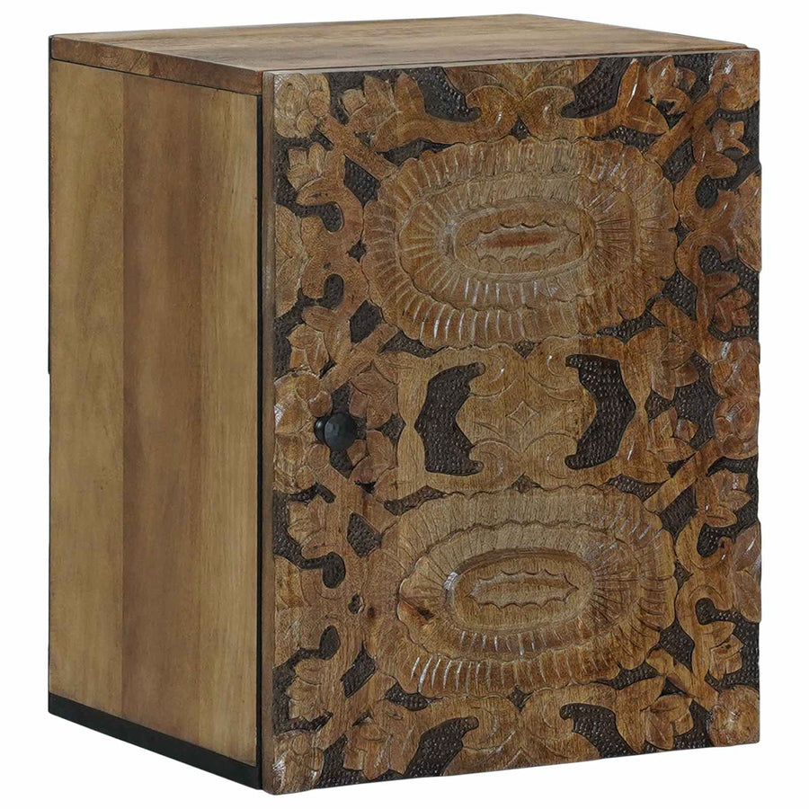 Badkamer Hangkast Bruin 38 x 33,5 x 48 cm Massief Mango Hout