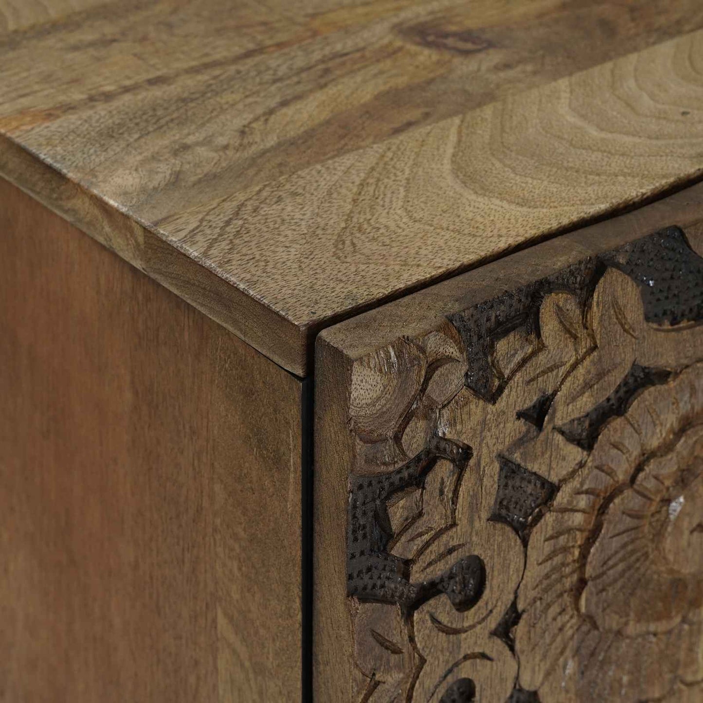 Badkamerkast Bruin 38 x 33,5 x 58 cm Massief Mango Hout