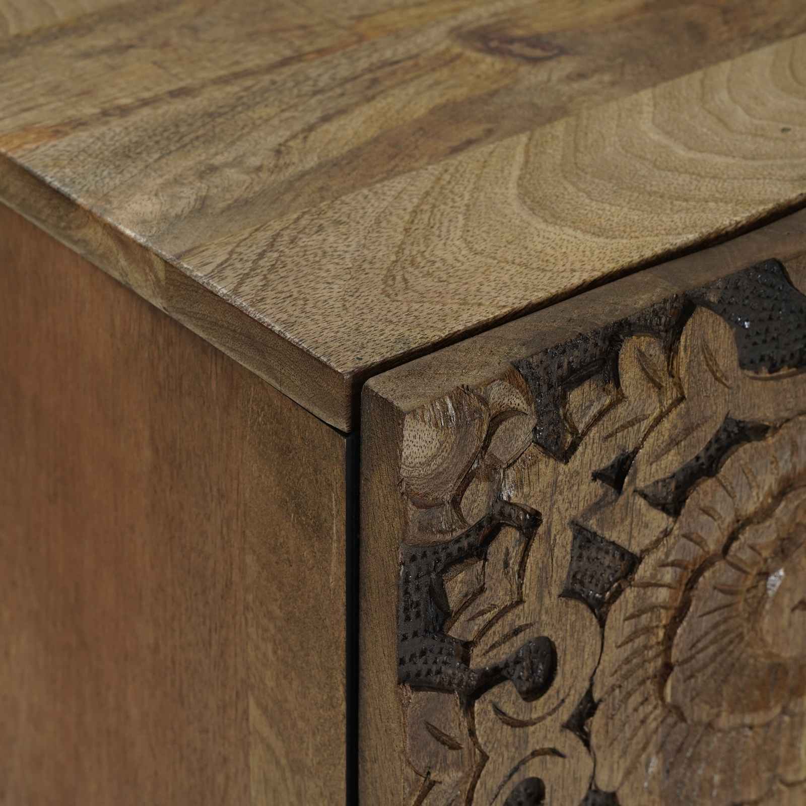 Badkamerkast Bruin 38 x 33,5 x 58 cm Massief Mango Hout