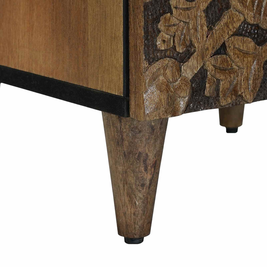 Badkamerkast Bruin 38 x 33,5 x 58 cm Massief Mango Hout