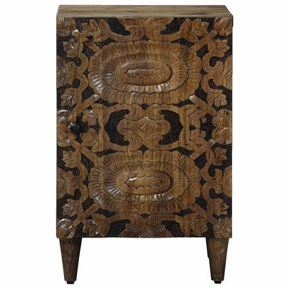 Badkamerkast Bruin 38 x 33,5 x 58 cm Massief Mango Hout
