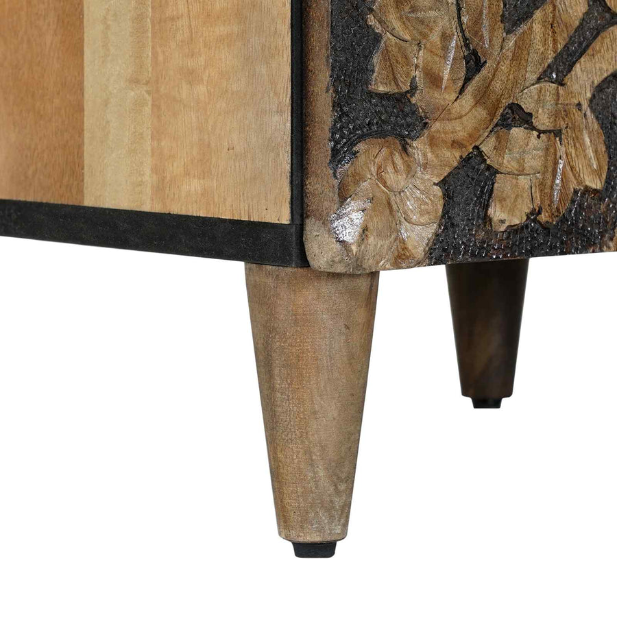 Badkamerkast Bruin 38 x 33,5 x 160 cm Massief Mango Hout