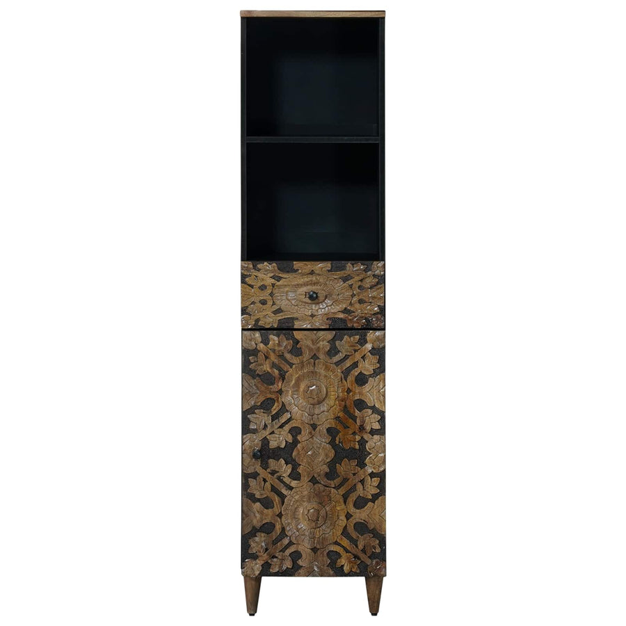 Badkamerkast Bruin 38 x 33,5 x 160 cm Massief Mango Hout
