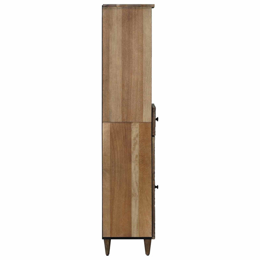 Badkamerkast Bruin 38 x 33,5 x 160 cm Massief Mango Hout