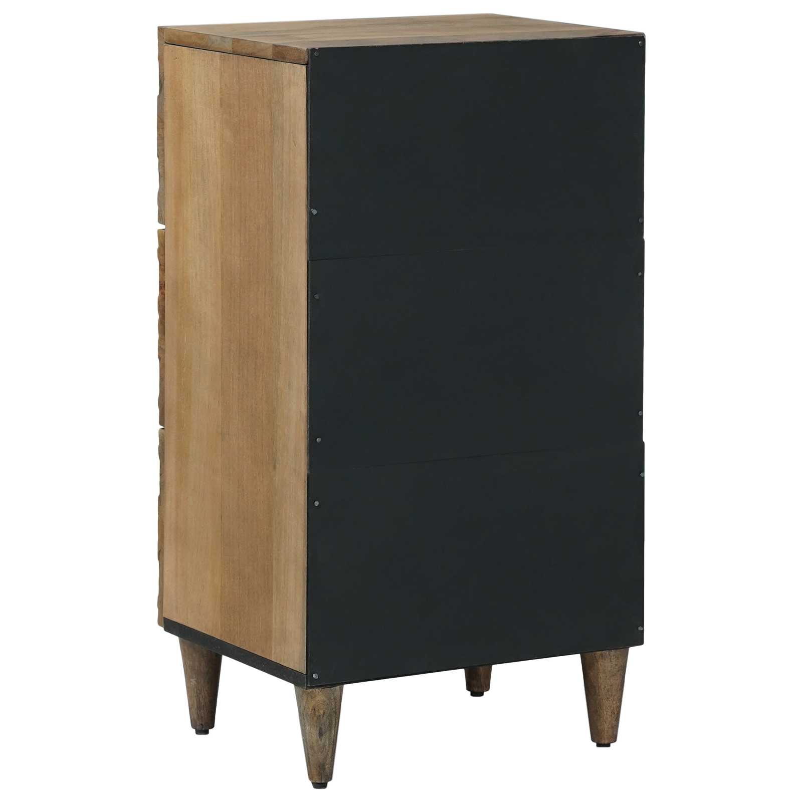 Dressoir met lade Bruin 40 x 33,5 x 75 cm Massief Mango Hout