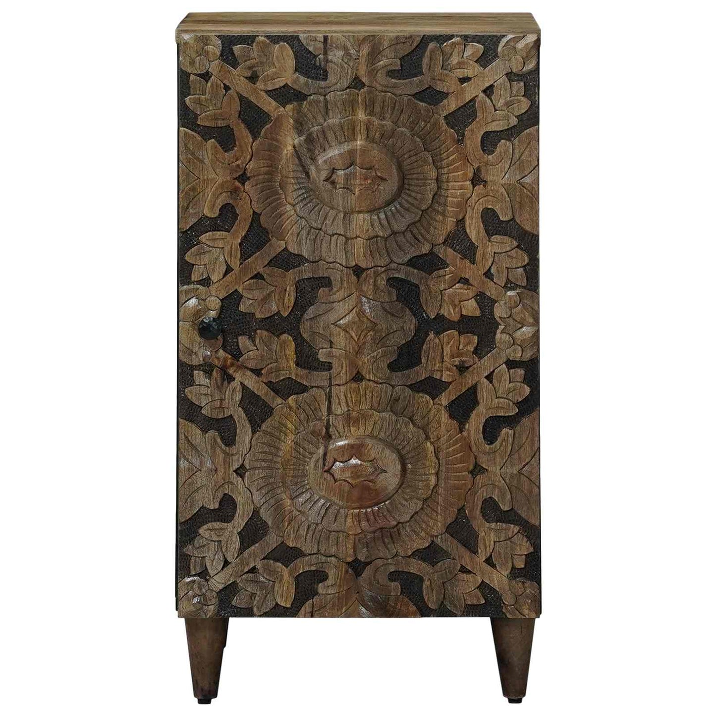Dressoir met opslag Bruin 40 x 33,5 x 75 cm Massief Mango Hout