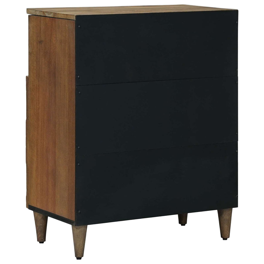Dressoir met opslag Bruin 60 x 33,5 x 75 cm Massief Mango Hout