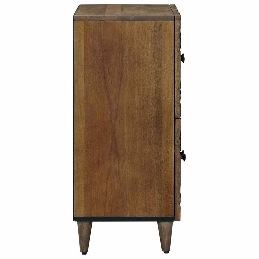 Dressoir met opslag Bruin 60 x 33,5 x 75 cm Massief Mango Hout