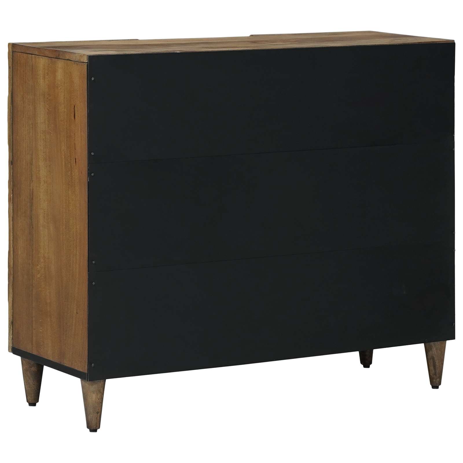 Dressoir met plank Bruin 90 x 33,5 x 75 cm Massief Mango Hout