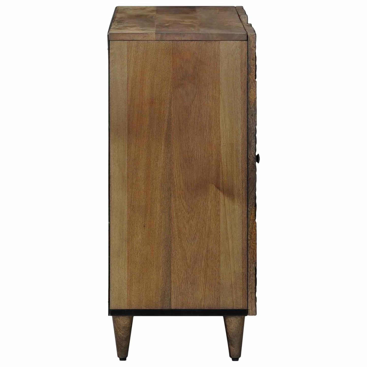 Dressoir met plank Bruin 90 x 33,5 x 75 cm Massief Mango Hout