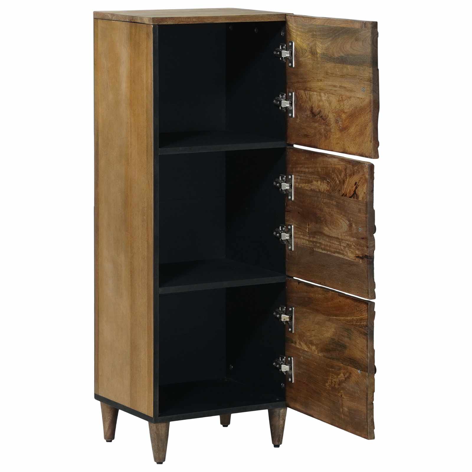 Hoge Kast met plank Bruin 40 x 33,5 x 110 cm Massief Mango Hout
