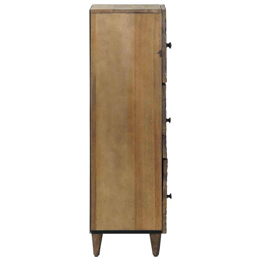 Hoge Kast met plank Bruin 40 x 33,5 x 110 cm Massief Mango Hout