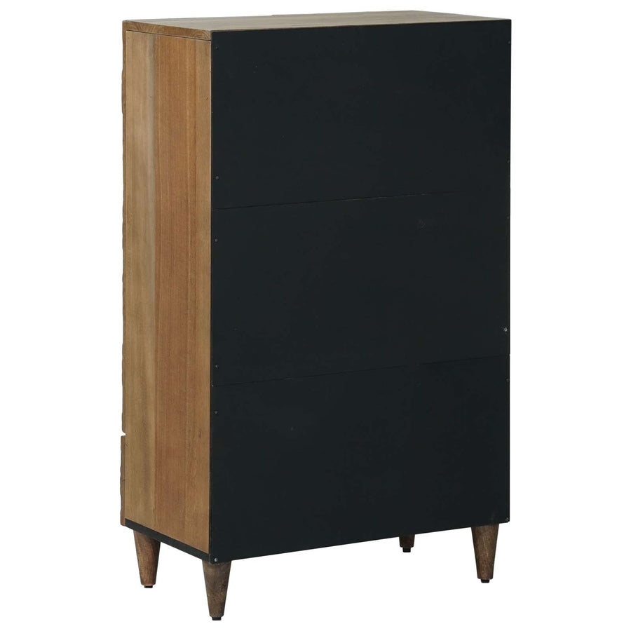 Hoge Kast met lade Bruin 60 x 33,5 x 100 cm Massief Mango Hout