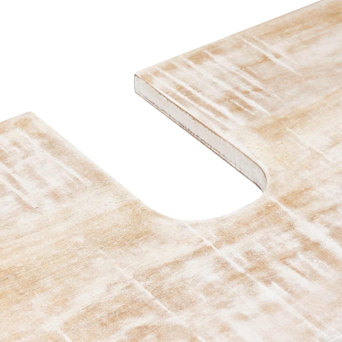 Badkamer wastafelkast Wit 62 x 33 x 58 cm Massief Mango Hout