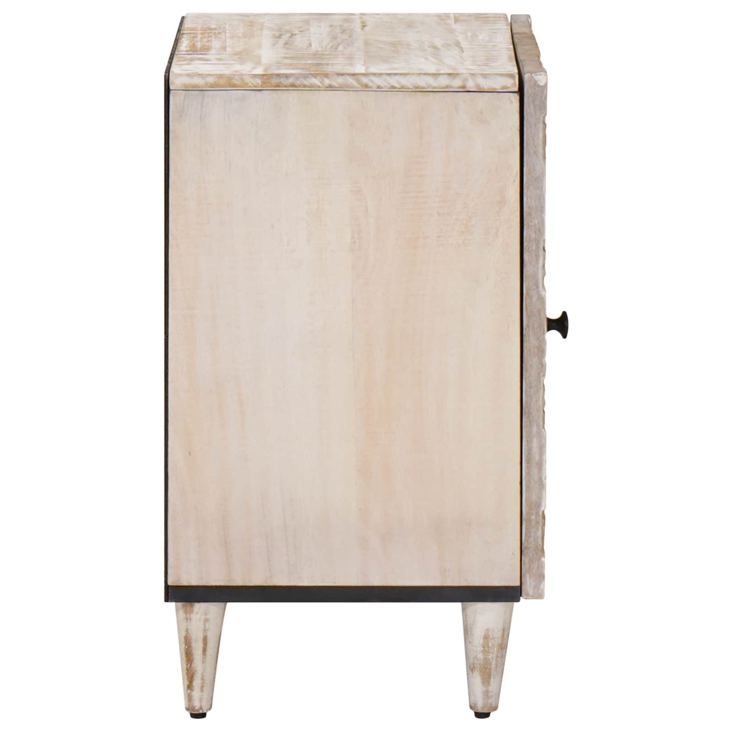 Badkamerkast Wit 38 x 33,5 x 58 cm Massief Mango Hout