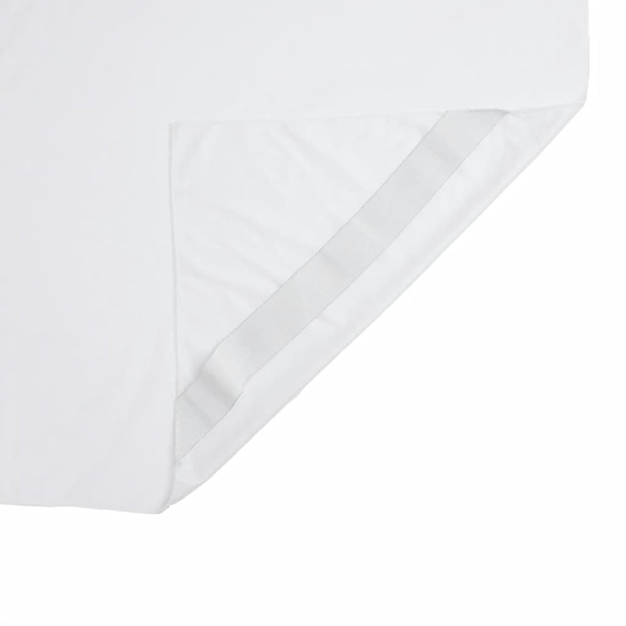 Matrasbeschermer waterdicht 90x190 cm wit