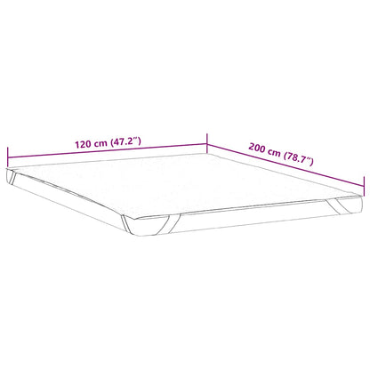 Matrasbeschermer Waterdicht Wit 120 x 200 cm