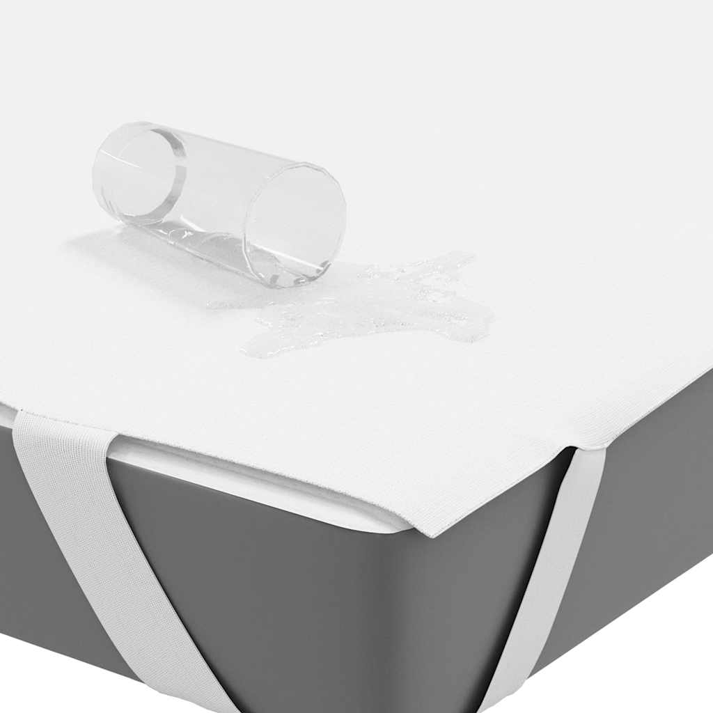 Matrasbeschermer Waterdicht Wit 200 x 200 cm