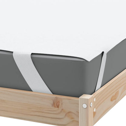 Matrasbeschermer waterdicht 90x220 cm wit
