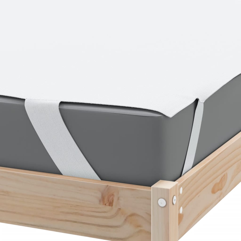 Matrasbeschermer waterdicht 100x220 cm wit