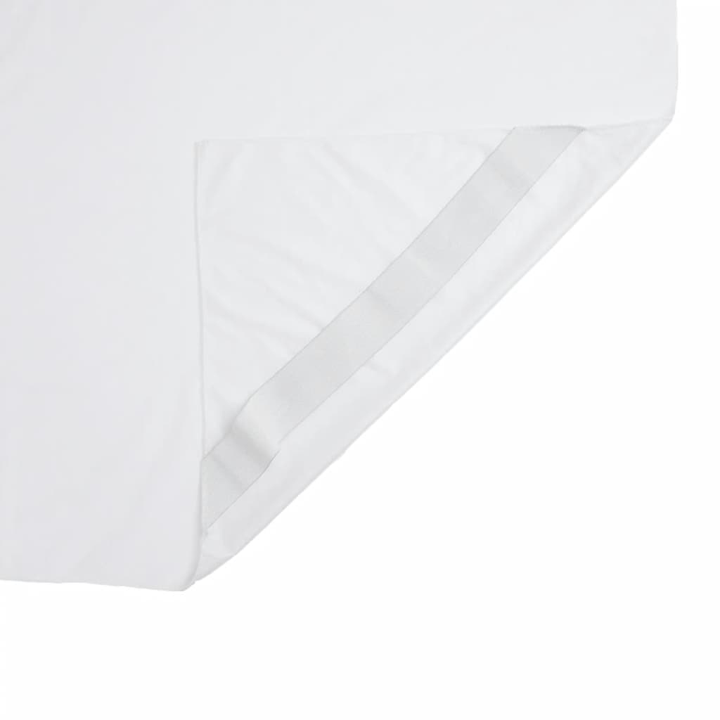 Matrasbeschermer waterdicht 140x220 cm wit