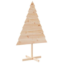 Kerstdecoratie kerstboom 150 cm massief hout