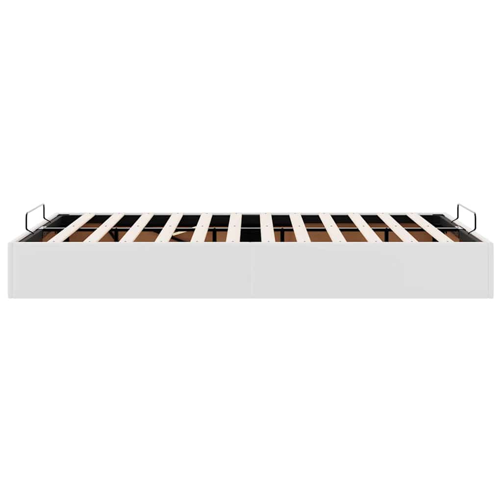 Bedframe zonder matras 120x190 cm kunstleer wit