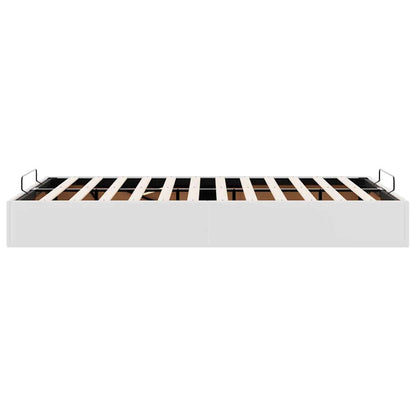 Bedframe zonder matras 120x190 cm kunstleer wit