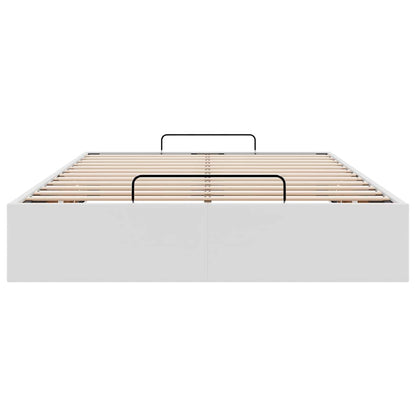 Bedframe zonder matras 120x200 cm kunstleer wit