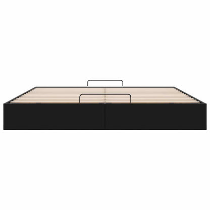 Bedframe zonder matras 160x200 cm kunstleer zwart