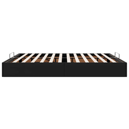 Bedframe zonder matras 160x200 cm kunstleer zwart