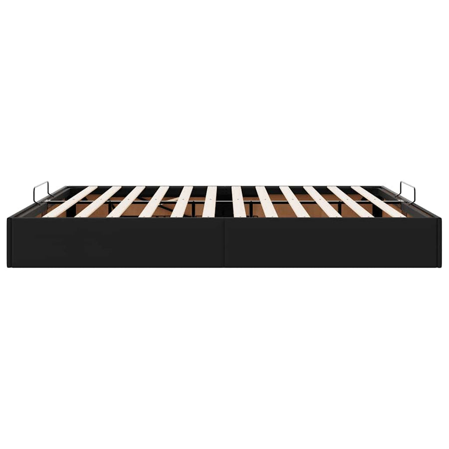 Bedframe zonder matras 160x200 cm kunstleer zwart