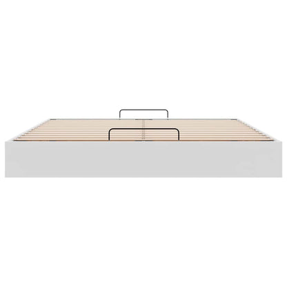 Bedframe zonder matras 160x200 cm kunstleer wit