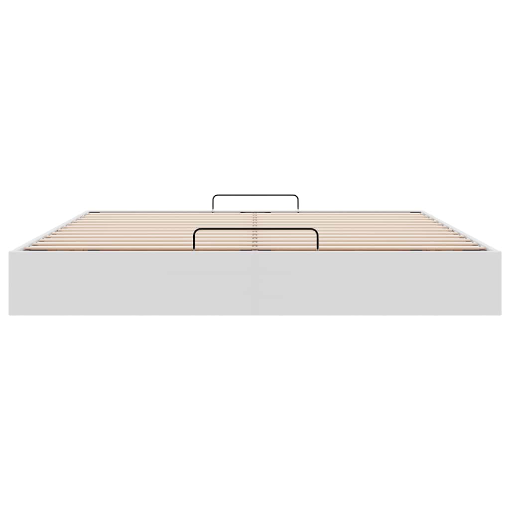 Bedframe zonder matras 180x200 cm kunstleer wit