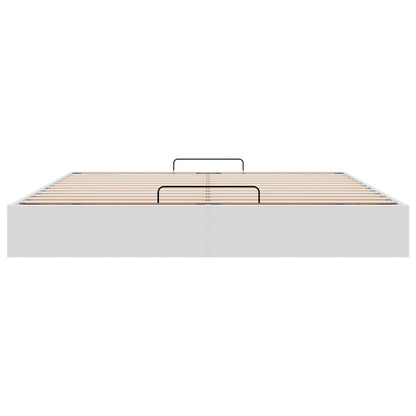 Bedframe zonder matras 180x200 cm kunstleer wit