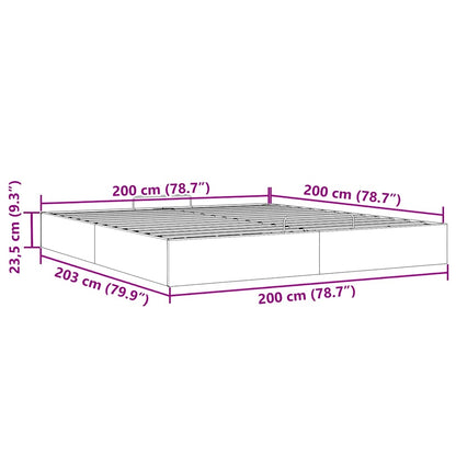 Ottoman bedframe zonder matras 200x200 cm fluweel roze