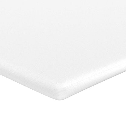 Ottoman bed met matras 100x200 cm fluweel lichtgrijs