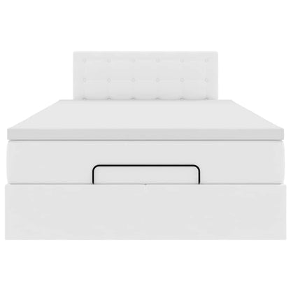 Ottoman bed met matrassen en LED's 120x190cm kunstleer