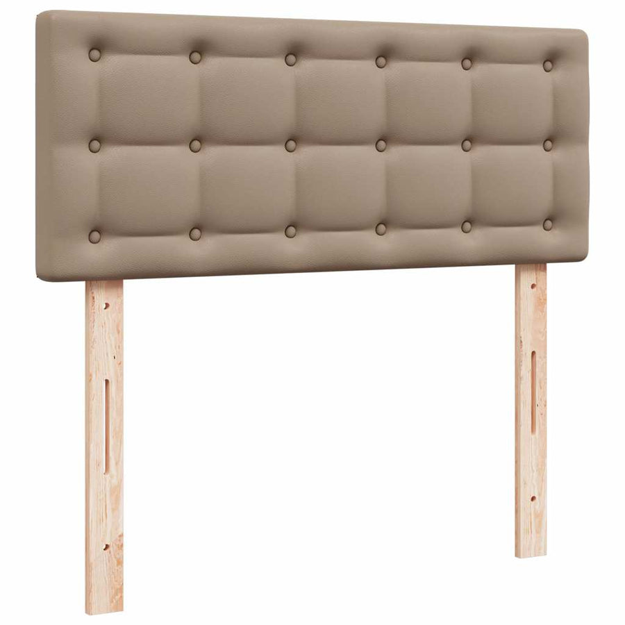 Ottoman bed met matrassen en LED's 120x200cm kunstleer
