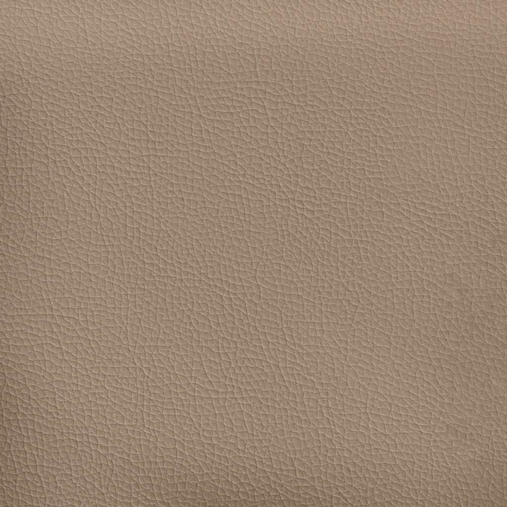 Ottoman bed met matras 140x200cm kunstleer cappuccinokleurig