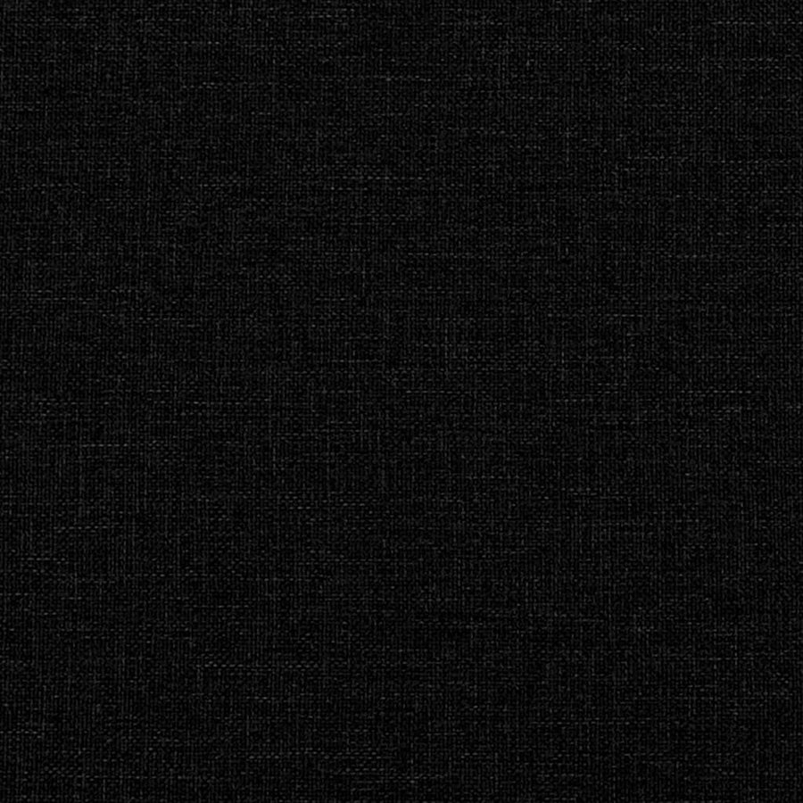 Ottoman bed met matras 100x200cm stof zwart