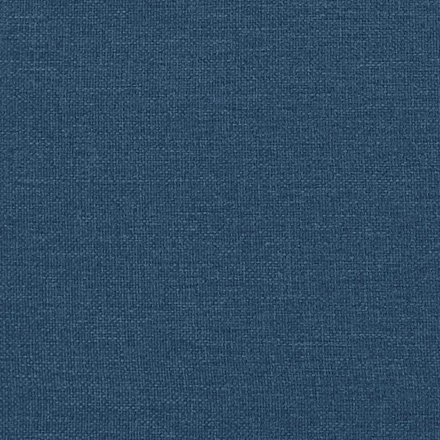 Ottoman bed met matras 90x200cm stof blauw