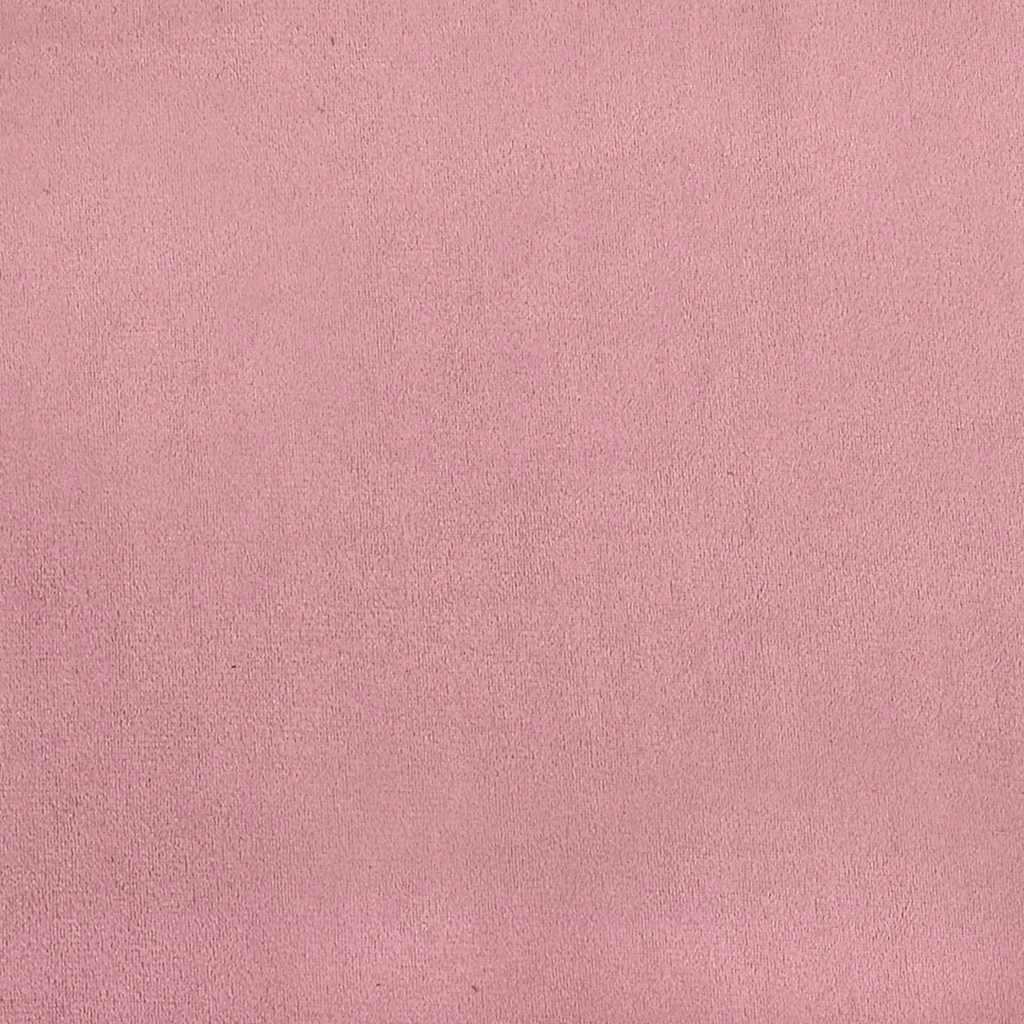 Ottoman bed met matrassen 90x190cm fluweel roze