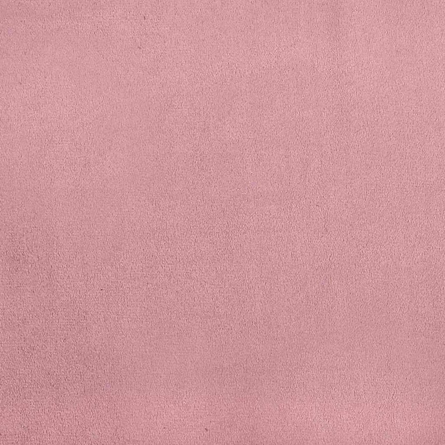 Ottoman bed met matrassen 120x200cm fluweel roze
