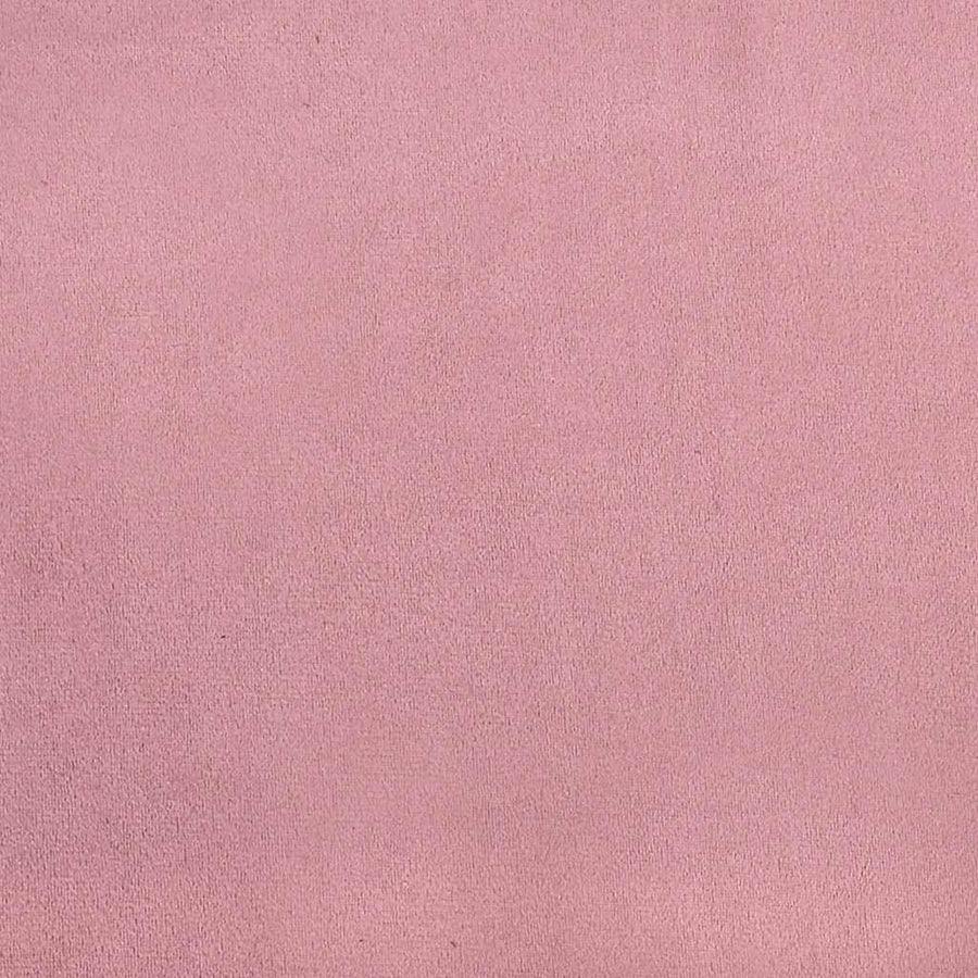 Ottoman bed met matrassen 100x200cm fluweel roze