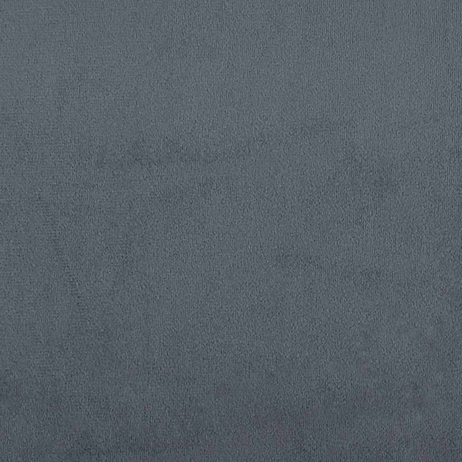 Ottoman bed met matrassen 160x200cm fluweel donkergrijs